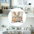 thumbnail image 5 of Easter Pillow CoversBuffalo Plaid Rabbit Tulip Decor Throw Pillows Spring Holiday Farmhouse Pillowcase Bunny Easter Decorative Outdoor Cushion Case for Couch Home Decorations, 5 of 7