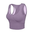 thumbnail image 3 of Herrnalise Compression Wirefree High Support Bra for Women Woman Sexy Top Bra No rims Underwears Base Vest Style Sports Base Underwears, 3 of 4