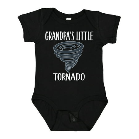 

Inktastic Grandpas Little Tornado Boys Grandson Gift Baby Boy Bodysuit