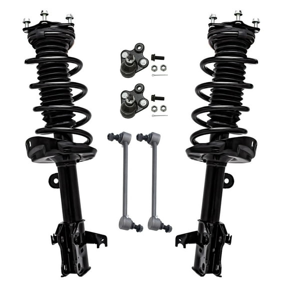 Detroit Axle - Front Struts & Coil Springs Sway Bar Links Lower Ball Joints Replacement for 2007-2012 Acura RDX - 6pc Set