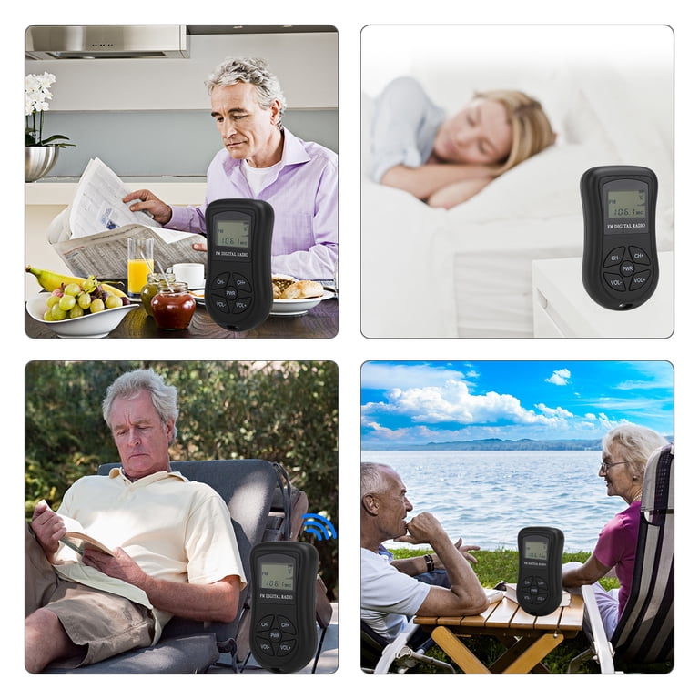 TSV Portable FM Radio with LCD Display photo 5