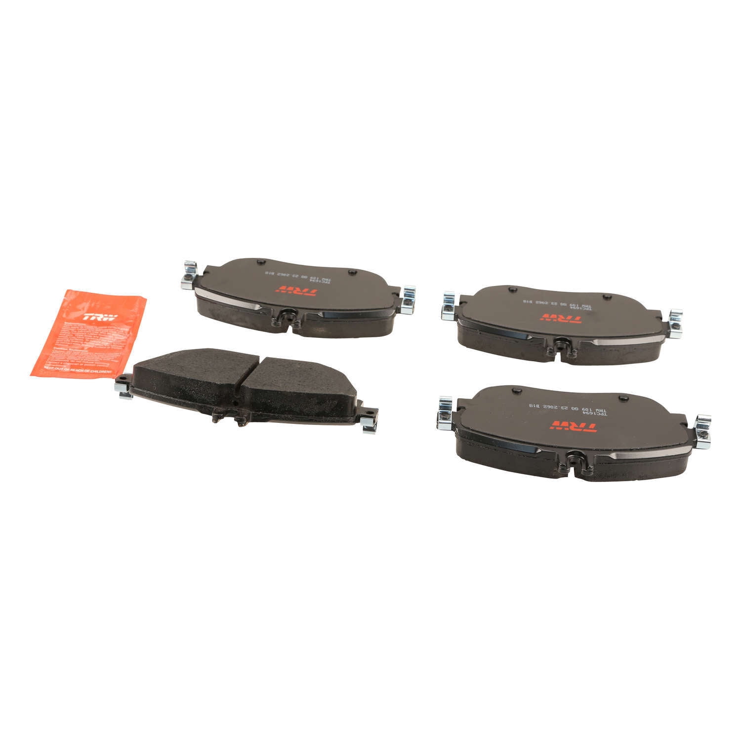 TRW Premium Ceramic Brake Pad Set, NLA 3.21