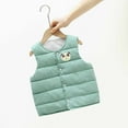 thumbnail image 2 of Odeerbi Baby Boys Girls Coats Vest Outerwear Jackets Vest Autumn Winter Print Cardigan Down Cotton Inside Outside Wear, 2 of 5