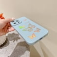 thumbnail image 4 of Compatible with iPhone 14 Pro Case Cute Plated Love Heart for Women Girls Gold Bling Butterfly Full Camera Lens Cover Protection Soft TPU Shockproof Bumper Phone Case for iPhone 14 Pro, Blue, 4 of 12