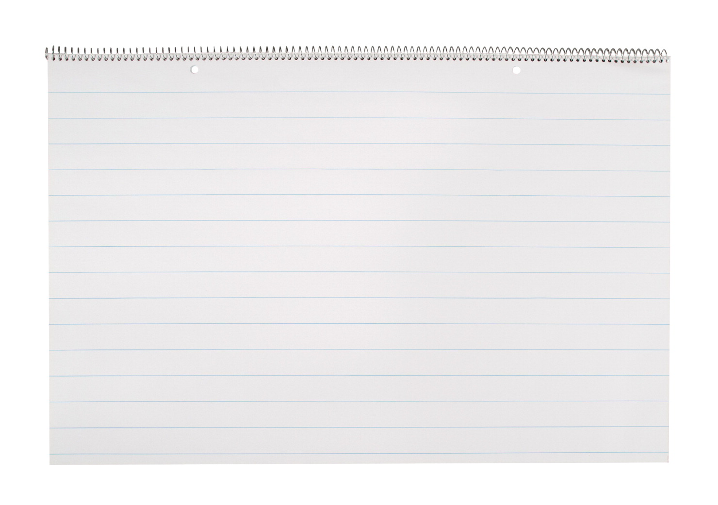 School Smart Chart Tablet, 16" x 24", 25 Sheets, 1 in, Ruled