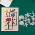 thumbnail image 2 of Troqueles de corte TingZVen marco de flores florales para scrapbooking, 2 of 8
