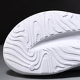 thumbnail image 4 of Zapatos de deporte de verano de EVA, Zapatos de plataforma antideslizantes para la playa (36-37 blanco rojo) Ehuebsd Tenis De Mujer Tenis De Hombre, 4 of 8