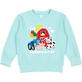 thumbnail image 2 of Inktastic Three-i-e-i-o 3rd Birthday Toddler Sweatshirt, 2 of 4