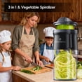 thumbnail image 3 of ONCE FOR ALL Vegetable Spiralizer Zucchini Noodle Maker Spiral Cutter, 3 of 10