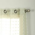thumbnail image 2 of Nanshing Payton Set of 2 Grommet Sheer Curtain Panels, Sage, 37" x 84", 2 of 5