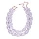 thumbnail image 5 of Collar de cadena de clavícula JAMW de doble capa Sencillez, 5 of 5