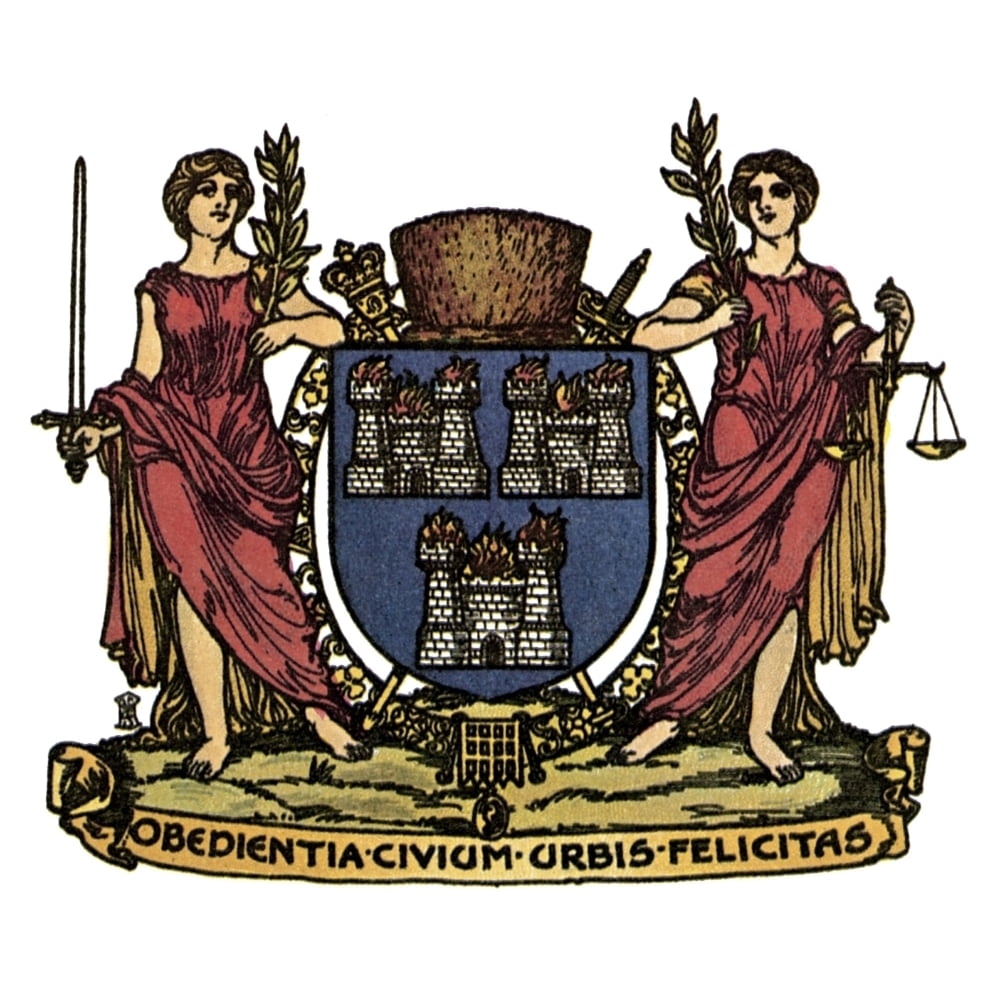 Dublin Coat Of Arms. /Ncoat Of Arms Of The City Of Dublin, Ireland