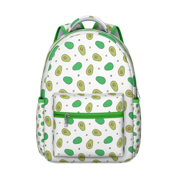 Avocado Backpack – Cute & Roomy Bag for Students, Professionals, Travelers, Trendy Design, Comfortable Carry, Ideal Gift for Friends & Family