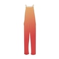 thumbnail image 5 of successthop Womens One Pieces Jumpsuit Plus Size Sleeveless High Waist Wide Leg Long Floral Lounge Wear with Pockets M, 5 of 5