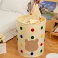 thumbnail image 4 of RKSTN 34L Hand-helds Laundry Basket/Storage Bin/Large Storage Basket/Clothes Laundry Hamper/Toy Storage Bin, 4 of 5