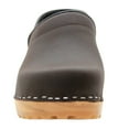 thumbnail image 4 of BJORK by KLAGN Tindra Closed Back Wooden Clogs (Brown Oiled - EU36), 4 of 8