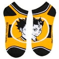 thumbnail image 5 of Haikyu!! Volleyball Manga Anime Multi-Character Adult 5 Pk No Show Ankle Socks, 5 of 7