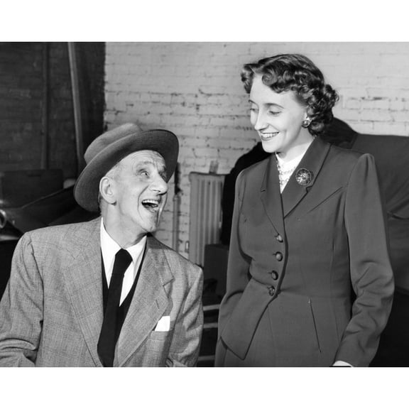 Tv Comedian Jimmy Durante And President Truman'S Daughter History (36 x 24)