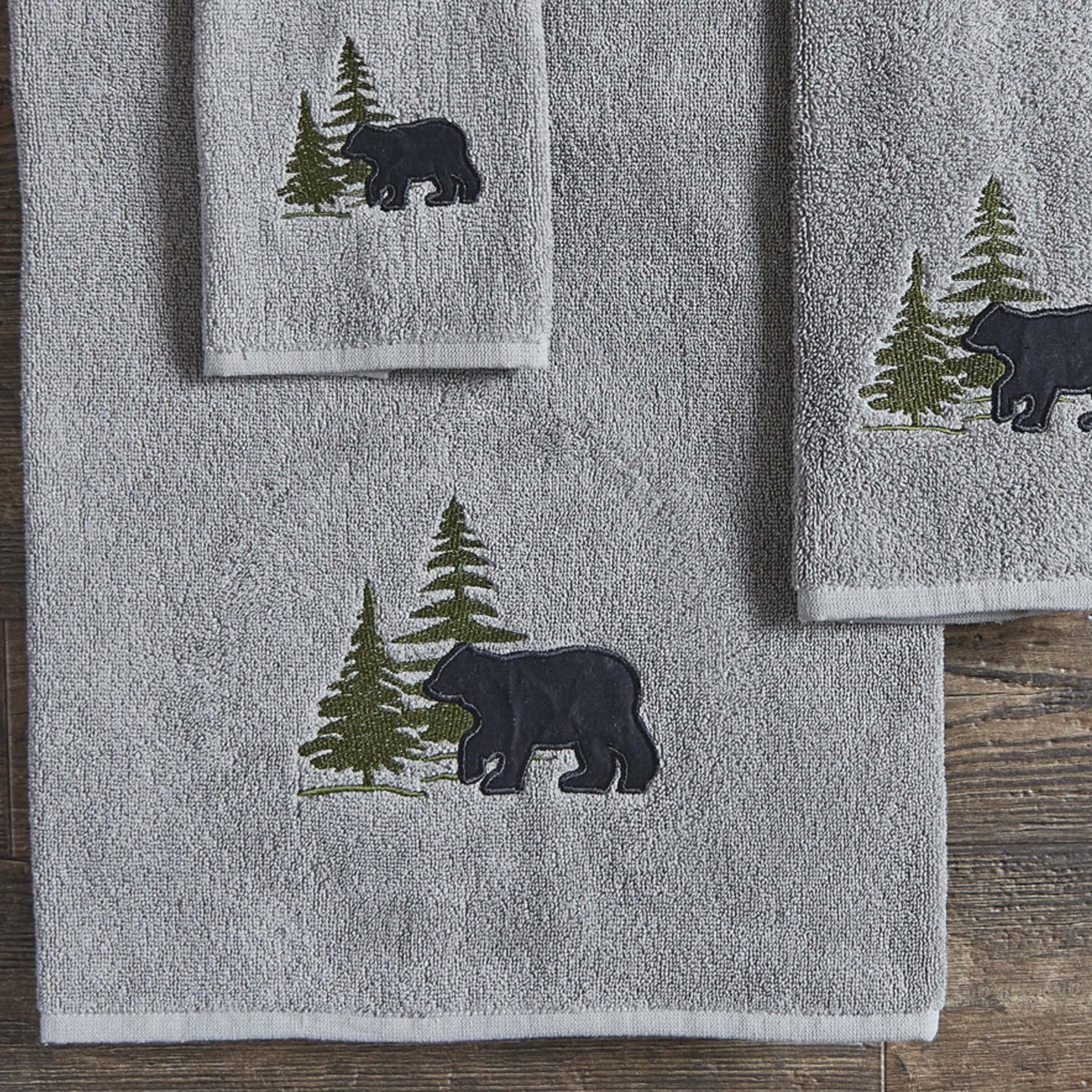 Park Designs Bear Bath Towel
