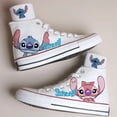 thumbnail image 1 of Disney-zapatos de lona Lilo & Stitch para niños, zapatillas deportivas de dibujos animados para niños, zapatillas de tenis blancas con estampado de moda, zapatillas Kawaii, 1 of 4