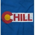 thumbnail image 2 of Chill CO State Flag Travel Souvenir Plus Size Crewneck Graphic Tee Shirt Brisco Brands 2X, 2 of 5