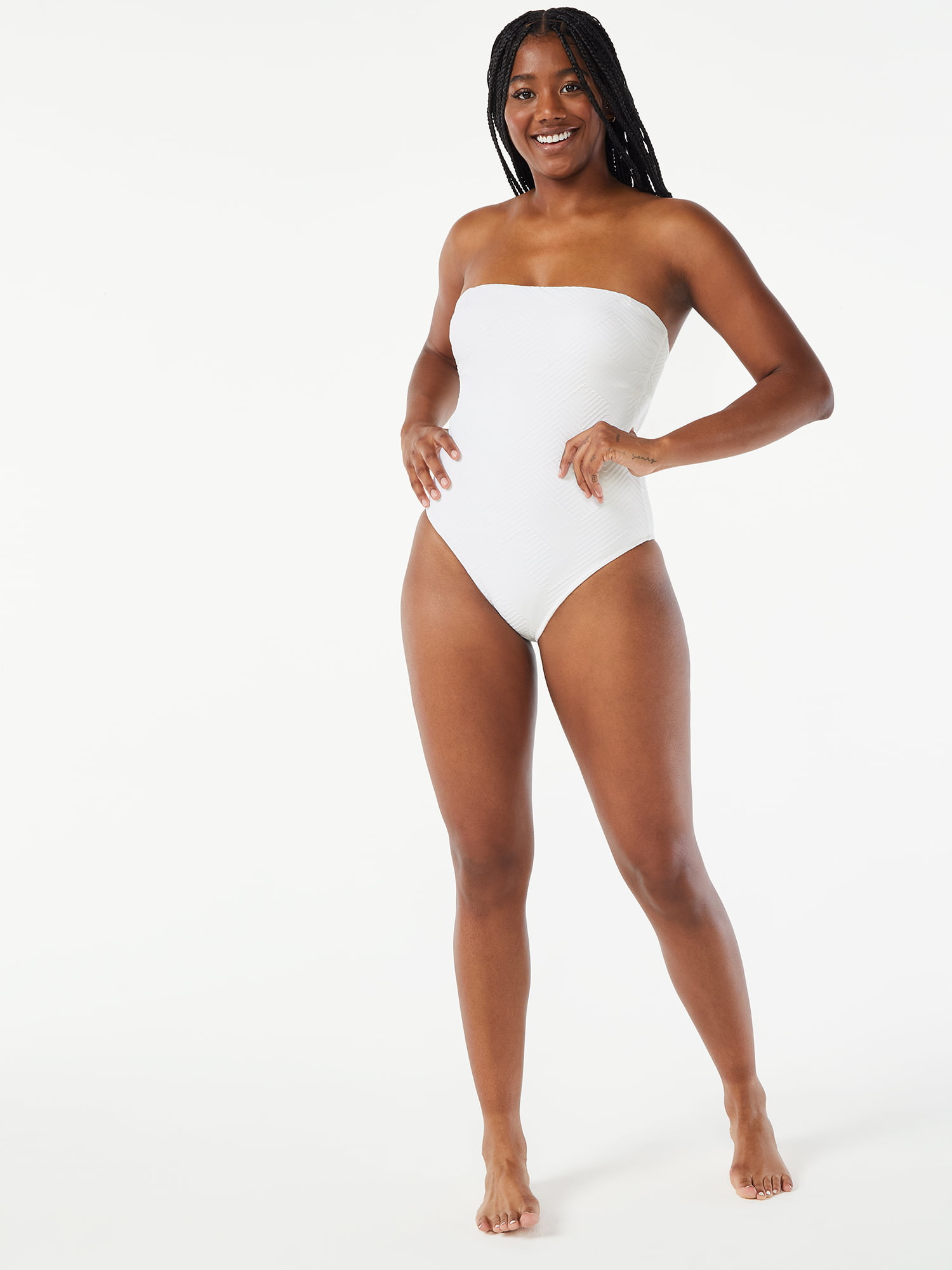 Monogram Jacquard One-Piece Swimsuit - OBSOLETES DO NOT TOUCH