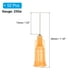 thumbnail image 2 of Agujas de dispensación Uxcell 23Ga, 52 piezas de aguja de dispensación de punta roma de 1/2 pulgada con aguja de bloqueo Luer para rellenar tintas líquidas, adhesivos, aceites, naranja, 2 of 7