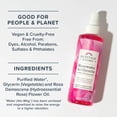 thumbnail image 6 of Heritage Store Rosewater & Glycerin Hydrating Facial Mist, for Dry Combination Skin Care, Rose Water Spray for Face with Vegetable Glycerine, Made Without Dyes or Alcohol, Vegan & Cruelty Free, 8oz, 6 of 6