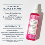 (3 pack) Heritage Store Rosewater & Glycerin Hydrating Facial Mist, for Dry Combination Skin Care, Rose Water Spray for Face with Vegetable Glycerine, Made Without Dyes or Alcohol, Vegan & Cruelty Free, 8oz
