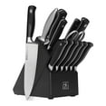 thumbnail image 1 of HENCKELS Forged Excellence 14 Piece, Knife Block Set, Black, 1 of 1