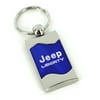 Jeep Liberty Keychain & Keyring - Blue Wave