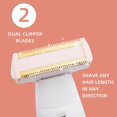 thumbnail image 3 of Vaomts Tondeuse Électrique pour Bikini, Kit de Tondeuse pour Poils du Corps pour Utilisation Humide et Sèche et Rasoirs Électriques pour Femmes, Épilation Rechargeable pour Femmes Bikini Poils Pubiens Aisselles Bras Jambes, 3 of 8