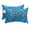 Lake Blue, variant on Blue Coastal Seahorse Outdoor Pillows for Chaise Lounge Chair Waterproof Lumbar Pillows with Insert&Adjustable Strap Beach Headrest Pillow Nautical Coral Jellyfish Starfish Pool Pillow 11"x16"