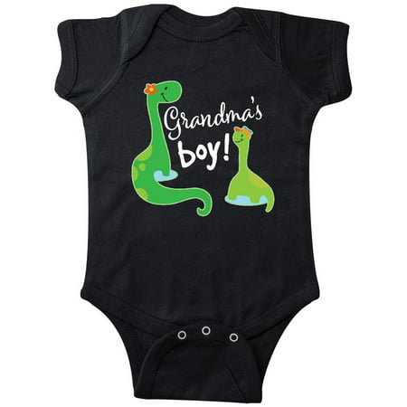 Grandmas Boy Grandson Dinosaur Gift Infant