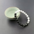 thumbnail image 4 of EOEMY Fashion Women 8mm White Turquoise Lava Beads Buddha Head Men Charm Bracelets-D001-14, 4 of 9