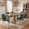 thumbnail image 7 of TacleeKii Wooden Dining Chairs Set of 2, Dining Room Chairs for Kitchen/Living Room/Restaurant, Dark Green, 7 of 7