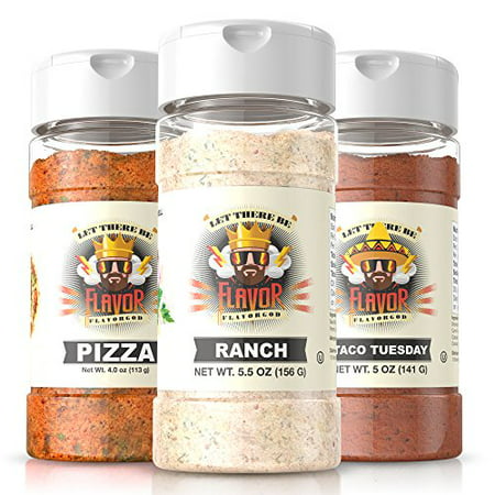 #1 Best-Selling 5oz. Flavor God Seasonings - Gluten Free, Low Sodium, Paleo, No MSG(Party (Best Items To Sell On The Internet)