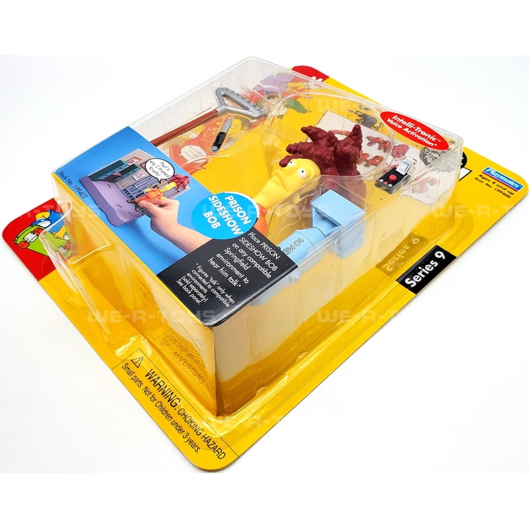 The Simpsons Series 9 Playmates Action Figure Prison Sideshow Bob