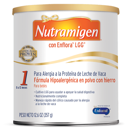 Enfamil Nutramigen Infant Formula Powder with Probiotic Lgg, Iron-Fortified, Lactose-Free, 12.6oz Can