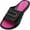 Black-Fuchsia, variant on NORTY Women's Summer Slide Sandals Lightweight, Adjustable, for Any Occasion