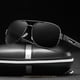 thumbnail image 5 of Jumpingount Gafas de sol para hombre, gafas de sol Vintage a prueba de viento, gafas de ciclismo, accesorios, gafas para viajes al aire libre, Camping, Cadenas y cordones para anteojos Gris-plata Jumpingount AP015767-02, 5 of 6