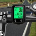 thumbnail image 2 of Wired Bike Computer LED Digital Bicycle Speedometer Odometer Touchscreen Cycling Computer Waterproof with Backlight for Mountain Road Bike, 2 of 5