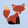 thumbnail image 2 of CafePress - Fox Animal Body Suit - Long Sleeve Cotton Baby Bodysuit, 2 of 4