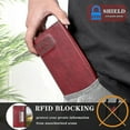 thumbnail image 3 of For Samsung Galaxy S20 Ttudrch Rfid Retro Texture Magnetic Leather Phone Case(grey), 3 of 5