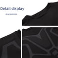 thumbnail image 3 of Traje deportivo de alta elasticidad europeo y americano Traje de baloncesto de secado rápido ajustado para hombres Traje de entrenamiento deportivo de manga larga para correr que absorbe la humedad, 3 of 6