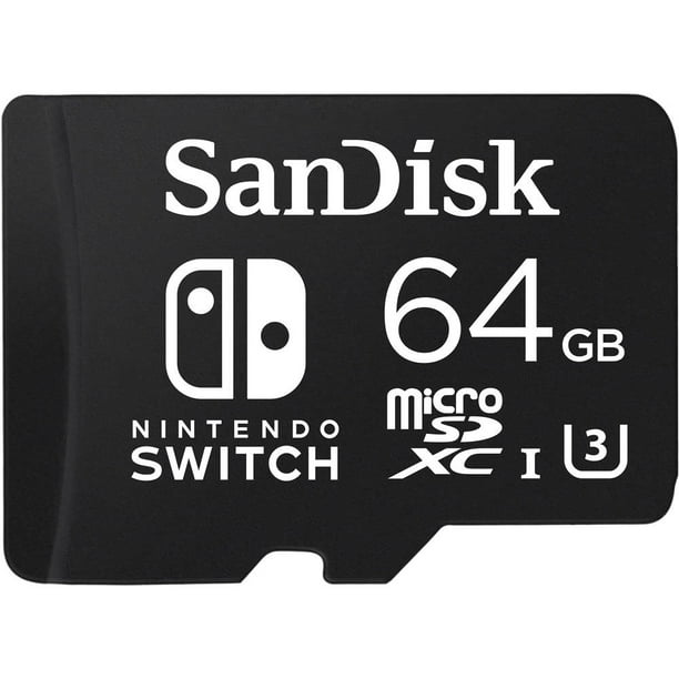 Sandisk Microsdxc Card For Nintendo Switch 64gb Walmart Com Walmart Com
