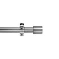 thumbnail image 1 of Tailor & Taylor Curtain Rod With End Cap Finials | Metal Telescopic Drapery Hardware Set | Adjustable Rod 36" to 72" Width with Y Style Bracket & Cup Finial | for Kitchen, Living Room & Windows Silver, 1 of 3