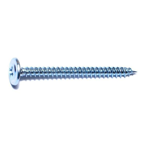 8 x 2" Zinc Phillips Modified Truss Head Self Piercing Lath Screws (115 pcs.)