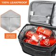 thumbnail image 5 of OPUX Fiambrera aislada para hombres y mujeres, bolsa de almuerzo para la escuela de trabajo, bolsa térmica suave a prueba de fugas para adultos, lonchera grande para niños y niñas, bolsa de comida par, 5 of 5