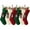 A-Red Green White, variant on Ayieyill 6 Pcs Christmas Stockings Personalized, 18 inches Large Cable Knitted Christmas Stockings with Names Tags, Christmas Decoration